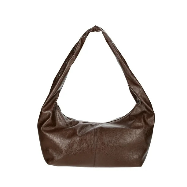 No Boundaries Women's Bow Hobo Bag, Chocolate | Walmart (US)