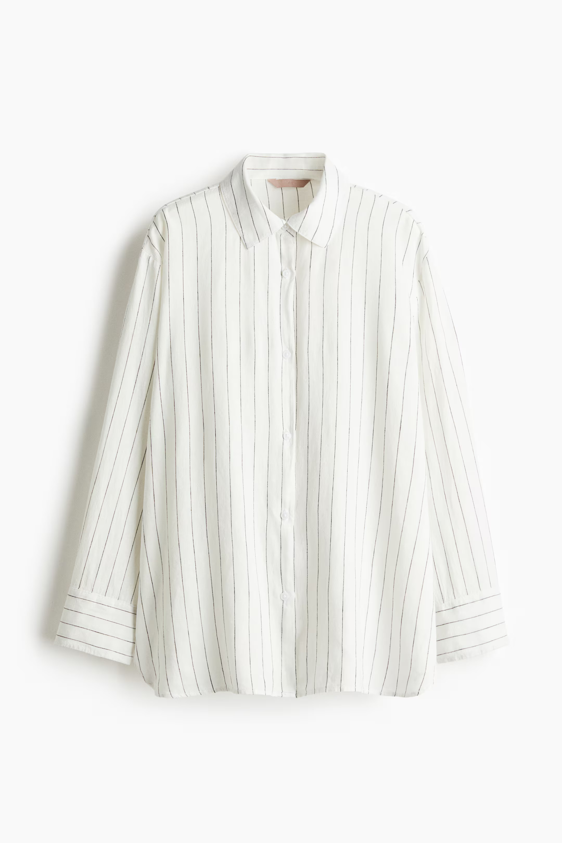 Linen-blend shirt | H&M (UK, MY, IN, SG, PH, TW, HK)