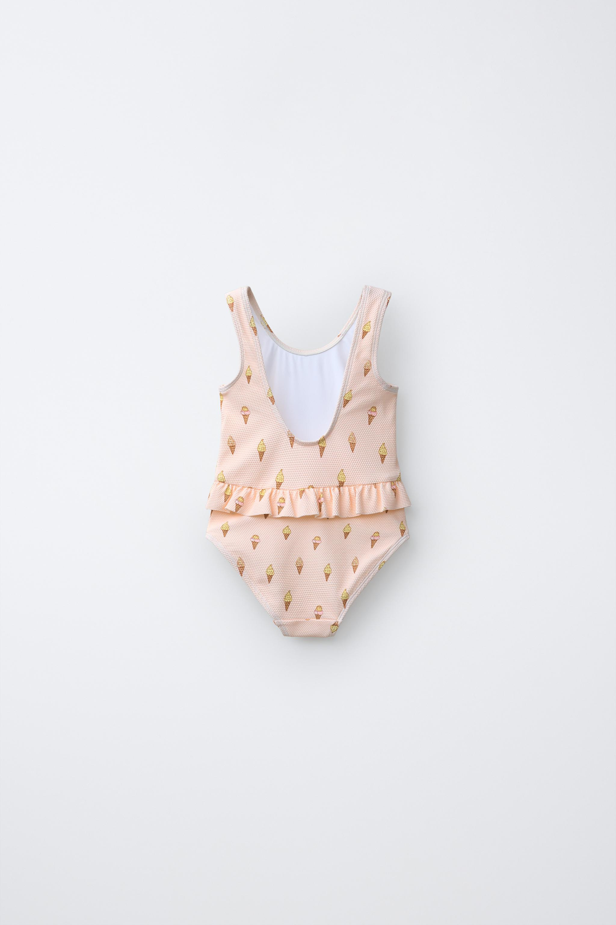 1-6 YEARS/ ICE CREAM PRINT SWIMSUIT | Zara UK