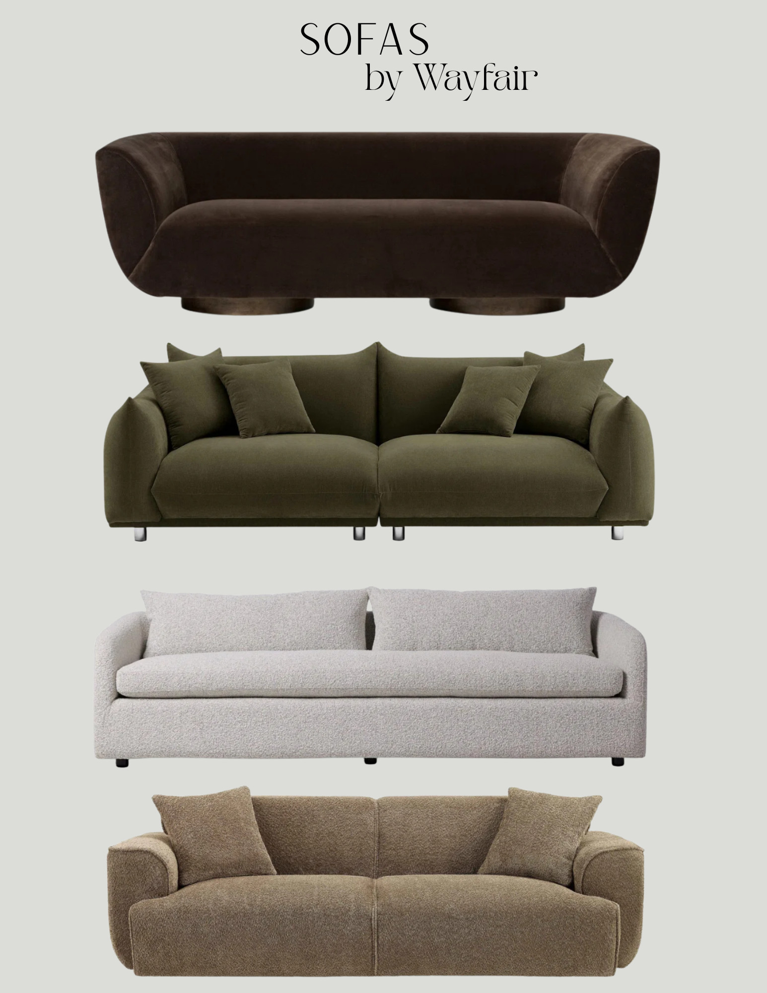 Loving these sofas on Wayfair 

 #LTKU #LTKHome #LTKSaleAlert