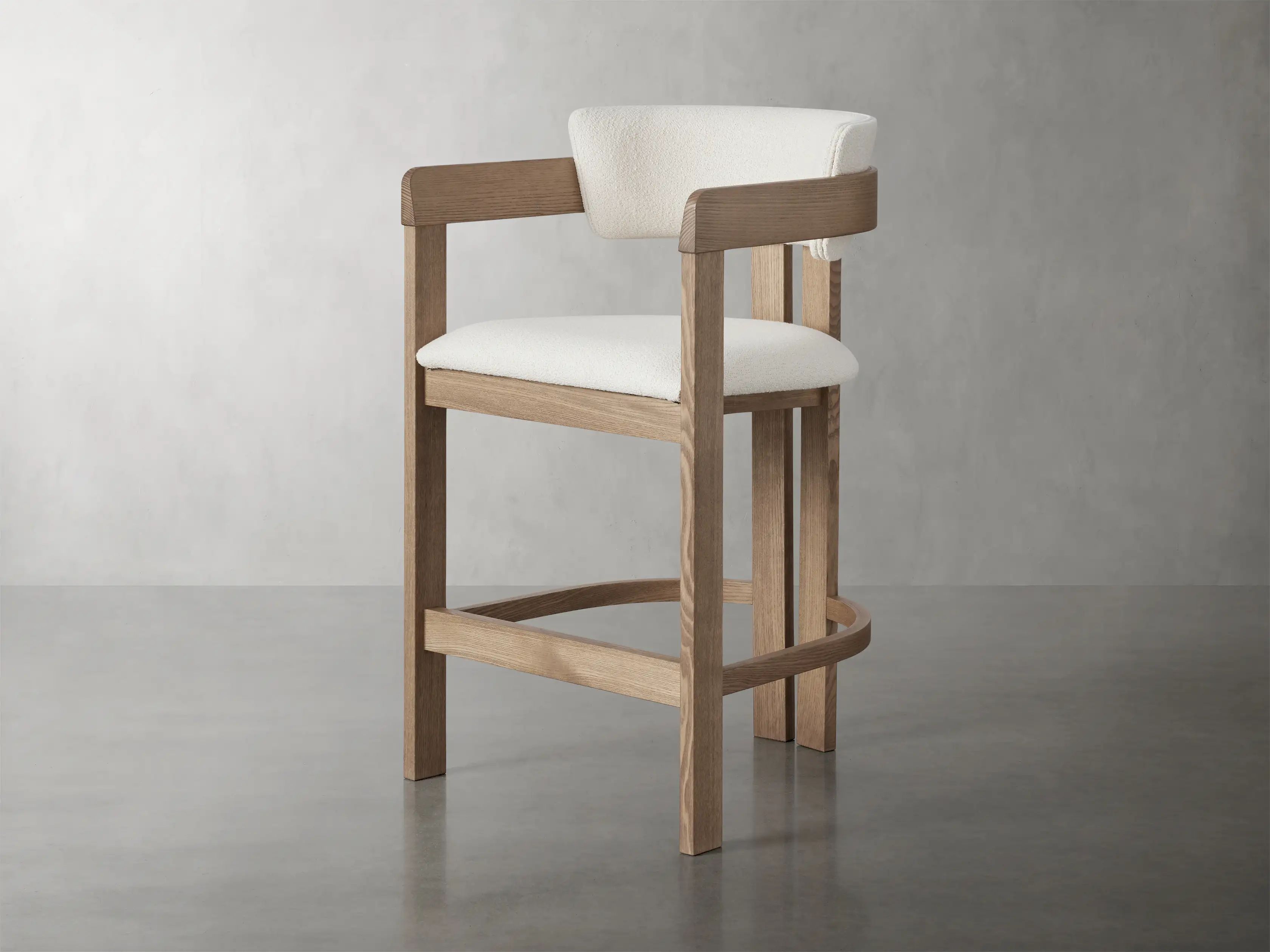 Rodin Counter Stool in Natural | Arhaus