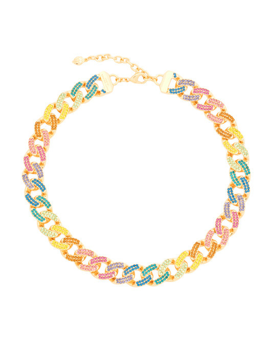 Rainbow Link Necklace | TJ Maxx