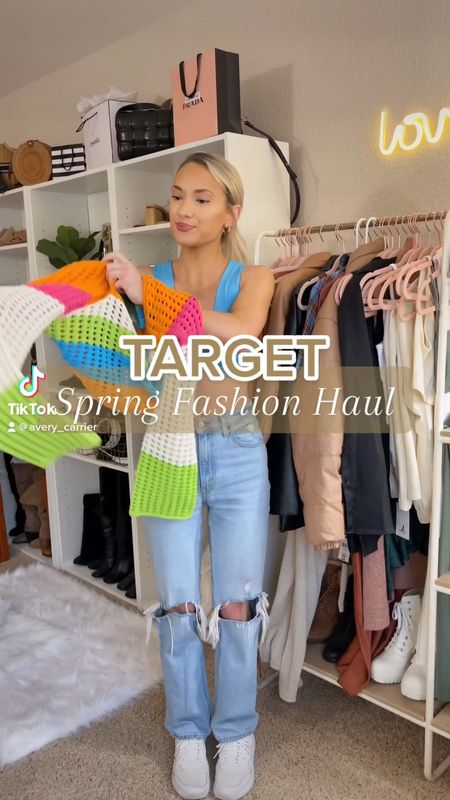 Target spring fashion haul // trendy outfit ideas for spring season and vacation outfits! 🌸 // knit pullover, Target style, TikTok, IG reel

#LTKitbag #LTKstyletip #LTKunder50