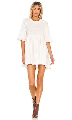 Free People Take A Spin Tunic in Ivory from Revolve.com | Revolve Clothing (Global)