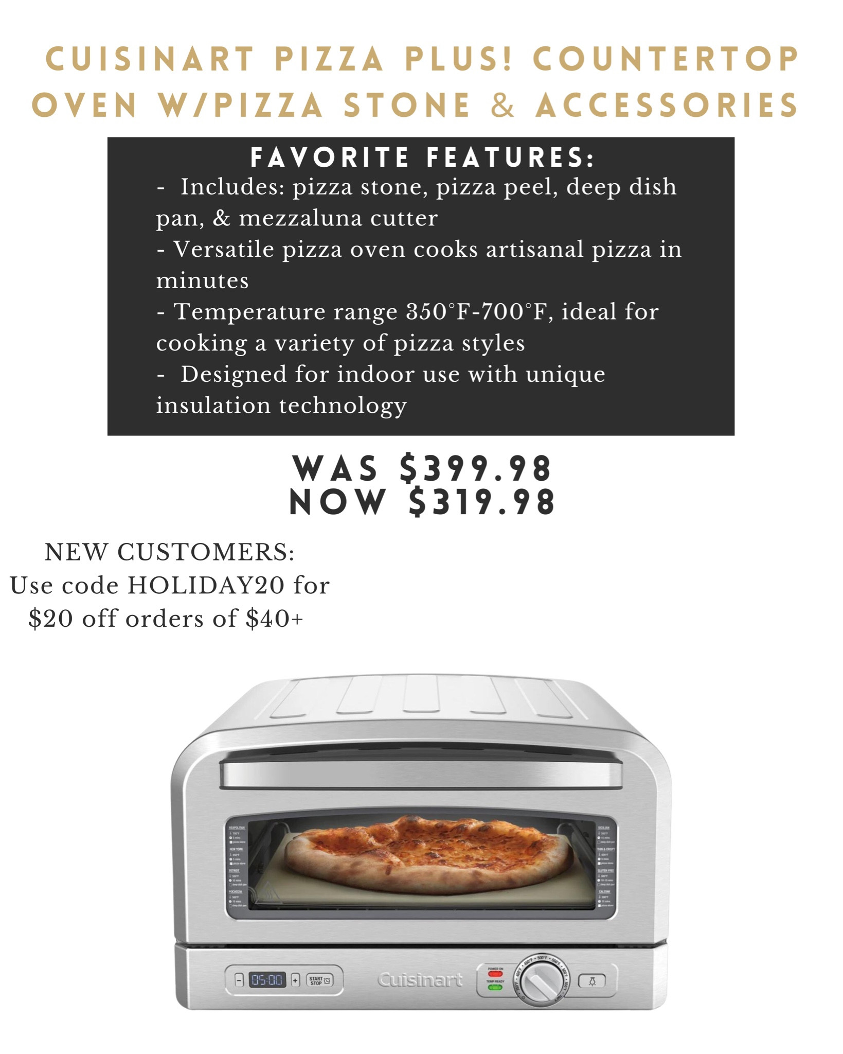My indoor pizza oven is still on sale!! 



QVC, qvc deals, gift guide, gift for him, gift for her, kitchen, pizza oven, indoor pizza oven

#LTKsalealert #LTKGiftGuide #LTKhome
