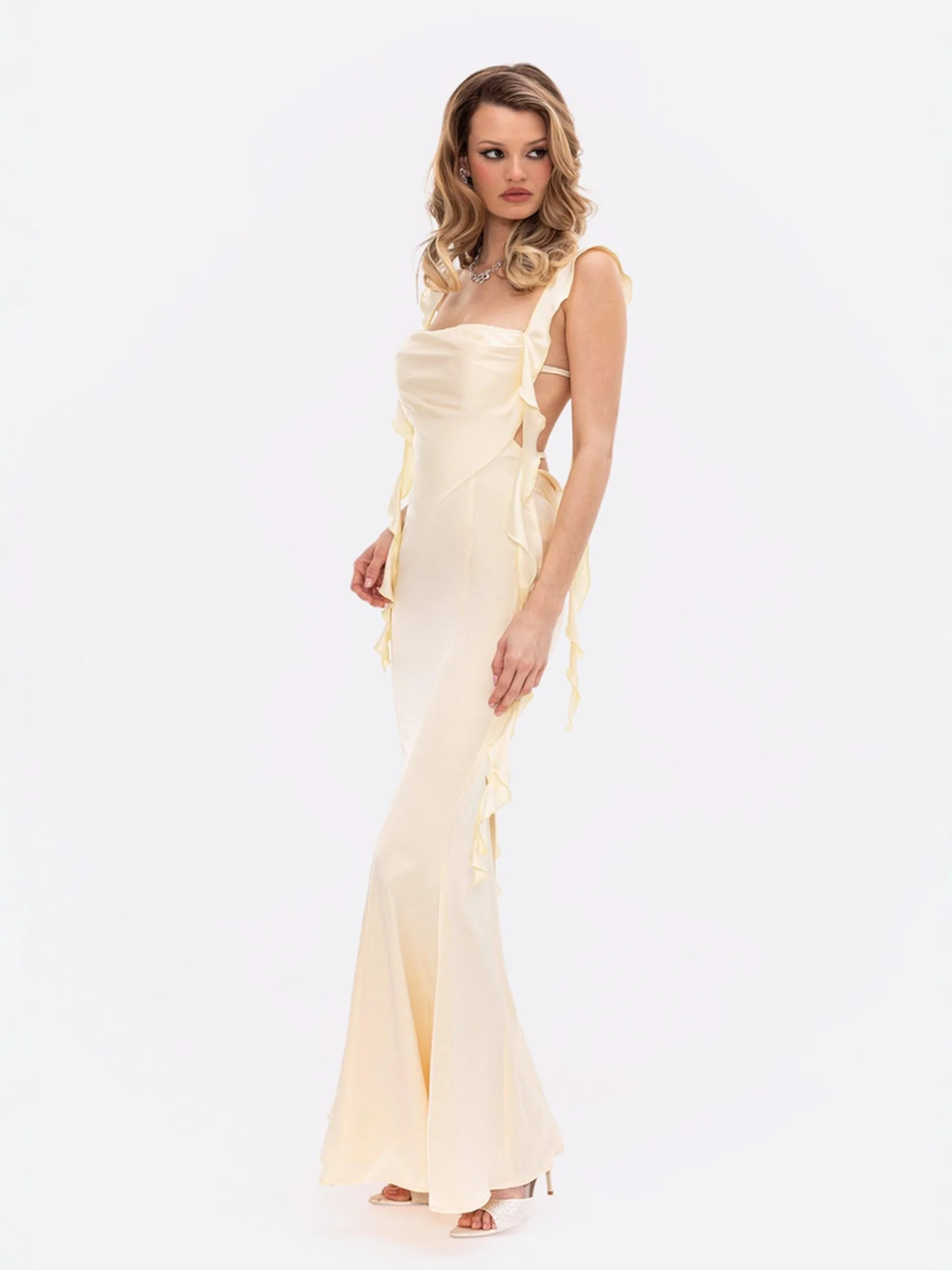 Caroline Dress (Yellow) | Nana Jacqueline