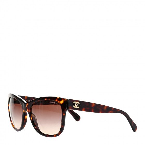 CHANEL

Square Runway CC Sunglasses 5380 Dark Tortoise | Fashionphile