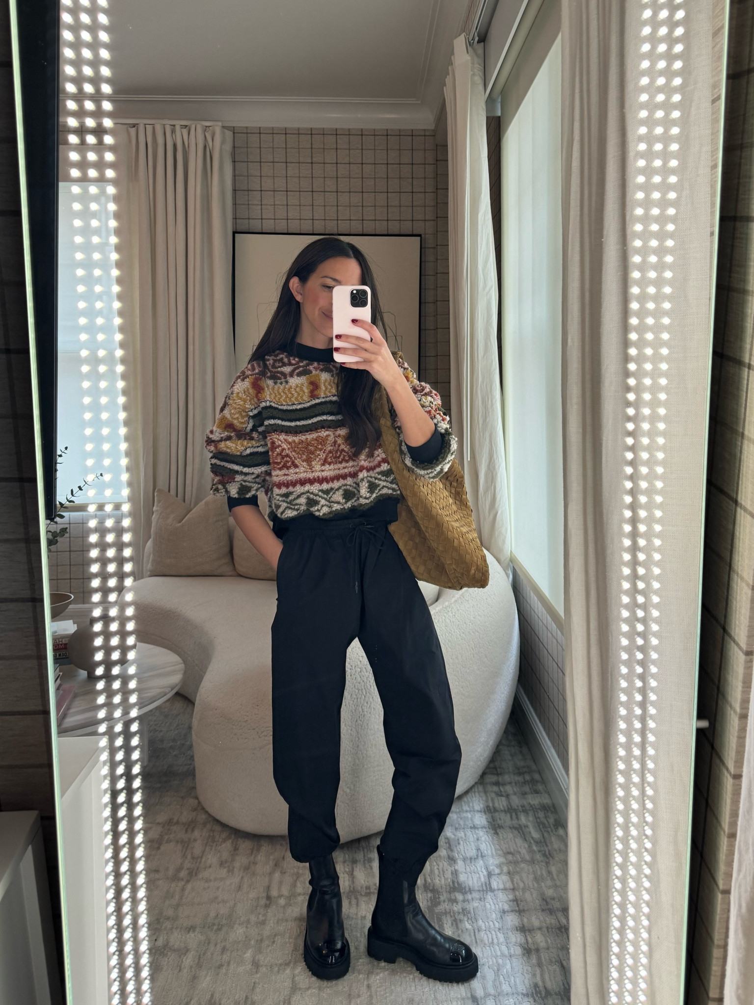 STYLE SESSION: Travel outfit. Sweater is ETRO but linked similar!