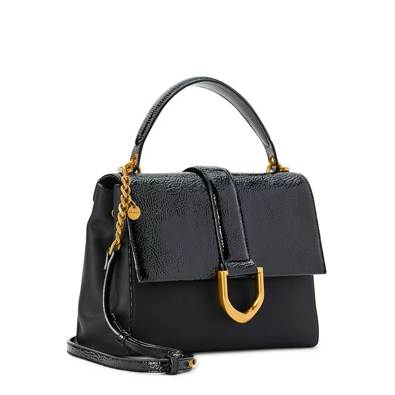 Scoop Women's Flap Front Crossbody Bag with Top Handle | Walmart (US)