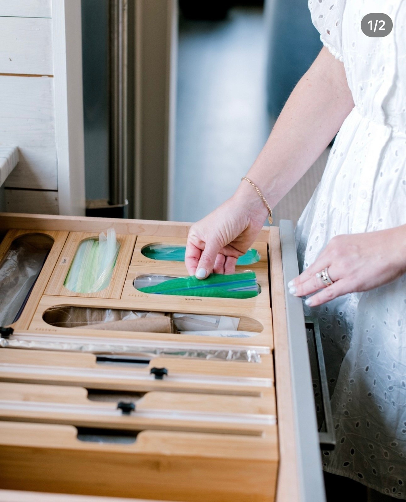 Because Ziplocs deserve a system too ✨