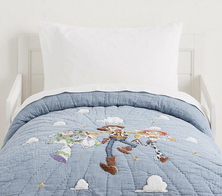 Disney and Pixar Toy Story Toddler Quilt | Pottery Barn Kids