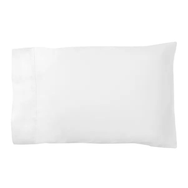 Dorma 500 Thread Count 100% Cotton Sateen Plain Cuffed Pillowcase | Dunelm