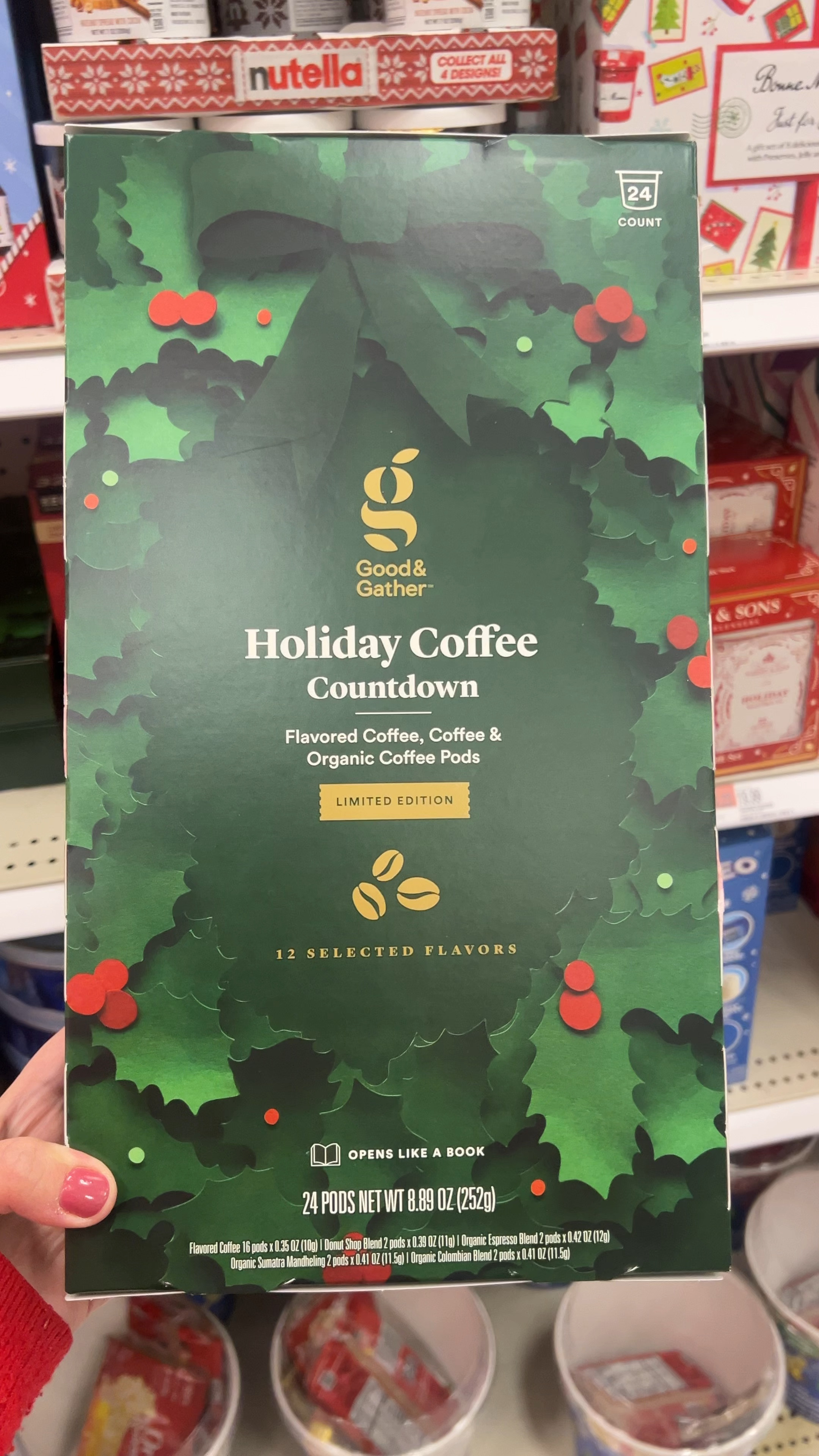 Advent Calendar Light Roast Coffee - Good & Gather™

#LTKGiftGuide #LTKWatchNow #LTKHoliday