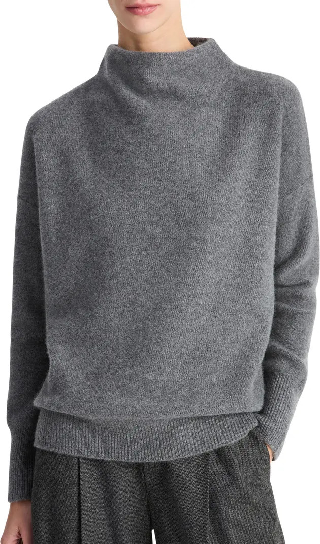 Boiled Cashmere Funnel Neck Pullover | Nordstrom
