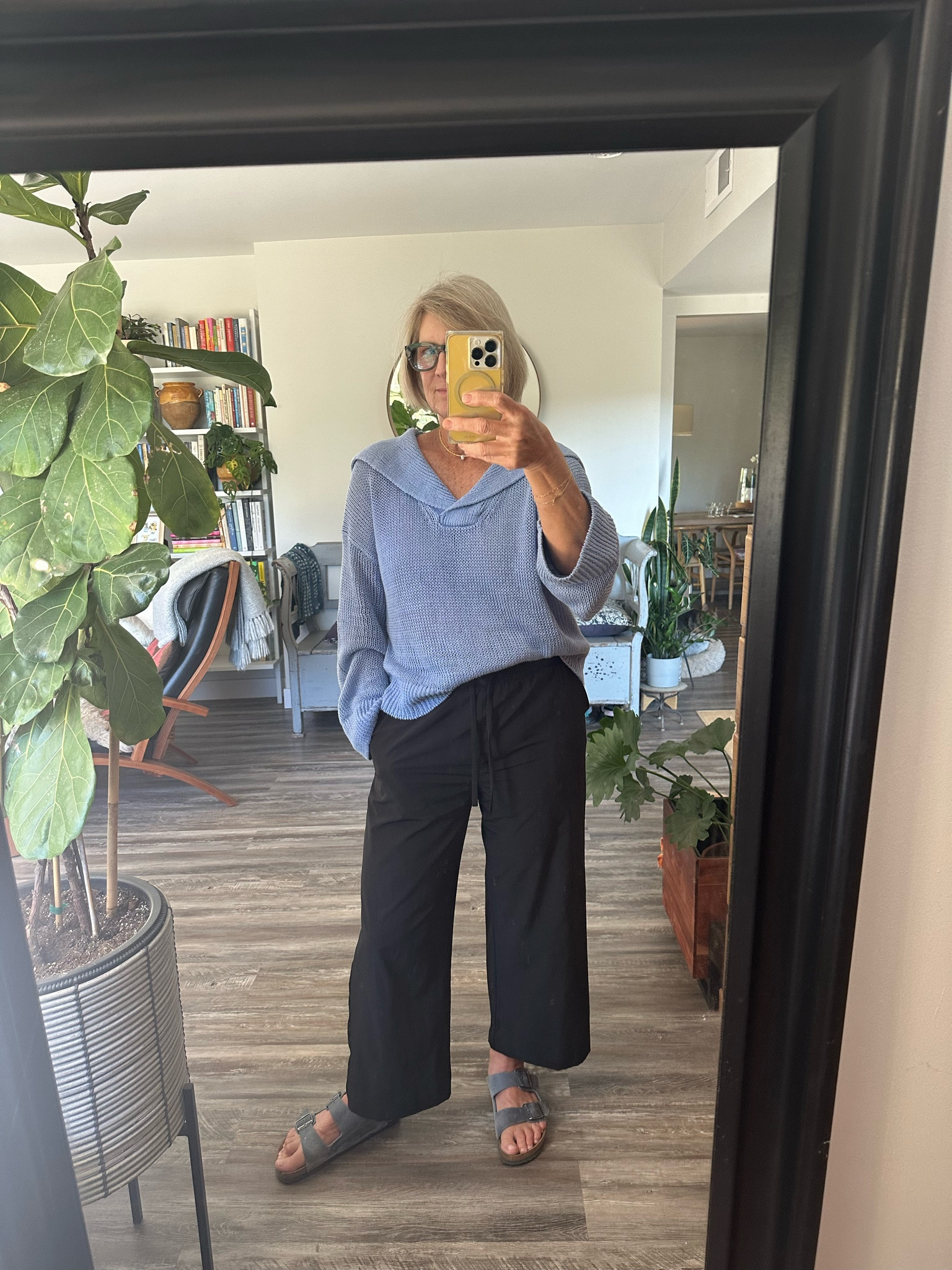 OOTD almost sweater weather; this one is linen!

#LTKFallSale #LTKActive #LTKOver40