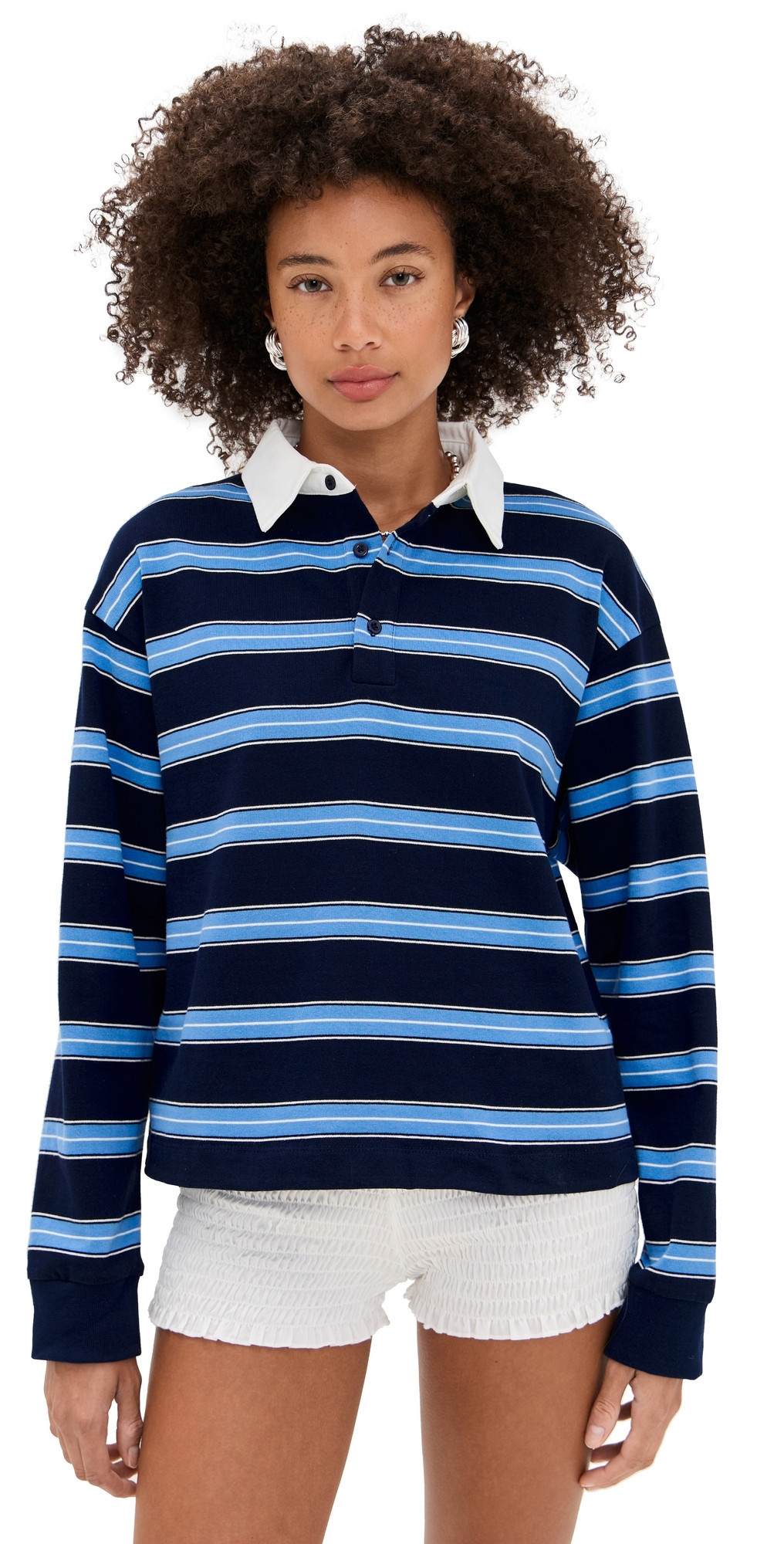 Lioness Countryside Jersey Top Midnight Stripe L | Shopbop