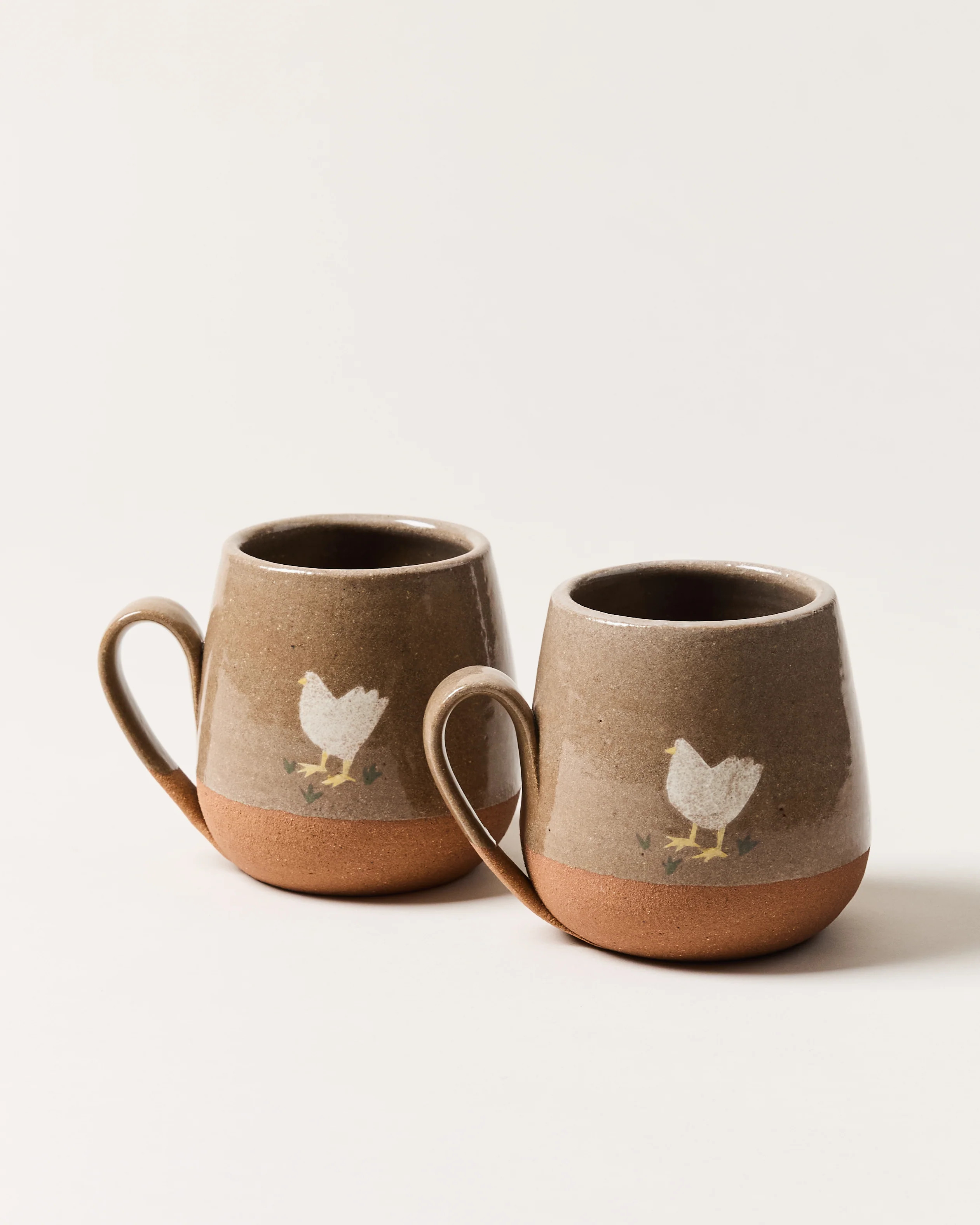 Farmhouse Pottery | Collector's Edition Handmade Hen Mug | Farmhouse Pottery
