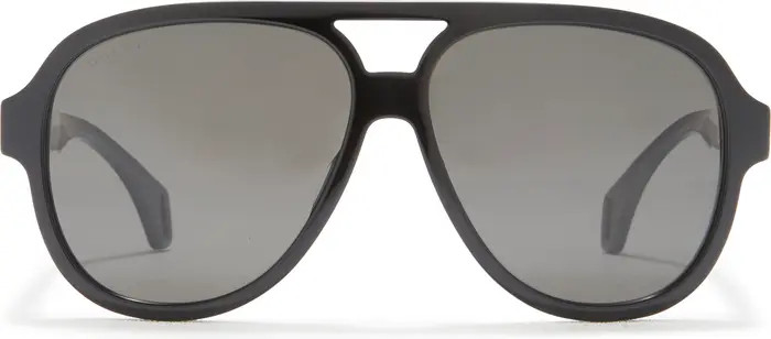 58mm Aviator Sunglasses | Nordstrom Rack