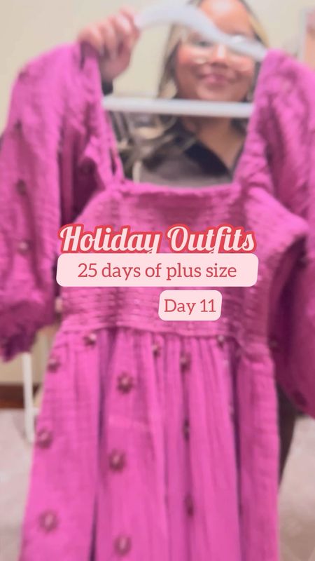 Day 11 of 25 Days of Plus Size Holiday Outfits! Free people dress, Walmart booties, lounge set

#LTKfit #LTKstyletip #LTKSeasonal