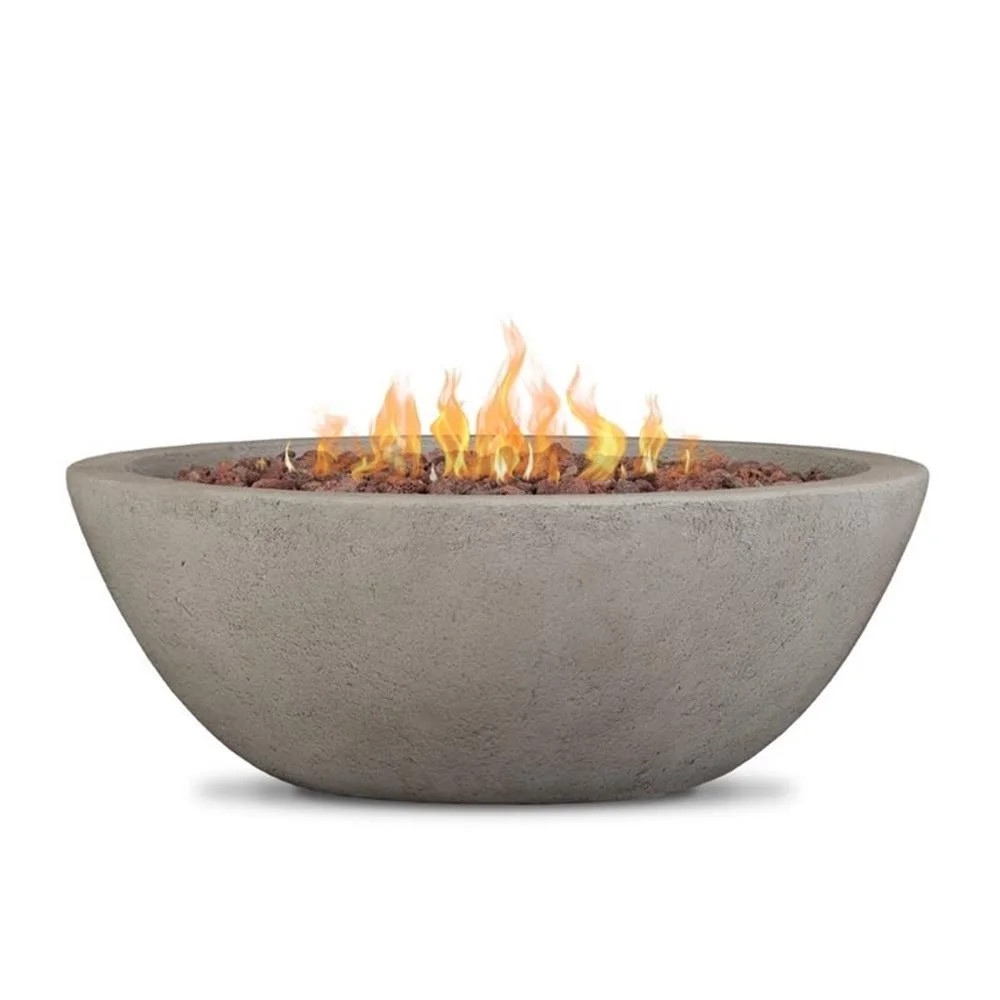 Real Flame Riverside Propane Fire Bowl in Glacier Gray - Walmart.com | Walmart (US)