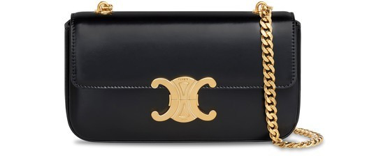 Chain Shoulder Bag In Shiny Calfskin | 24S (APAC/EU)