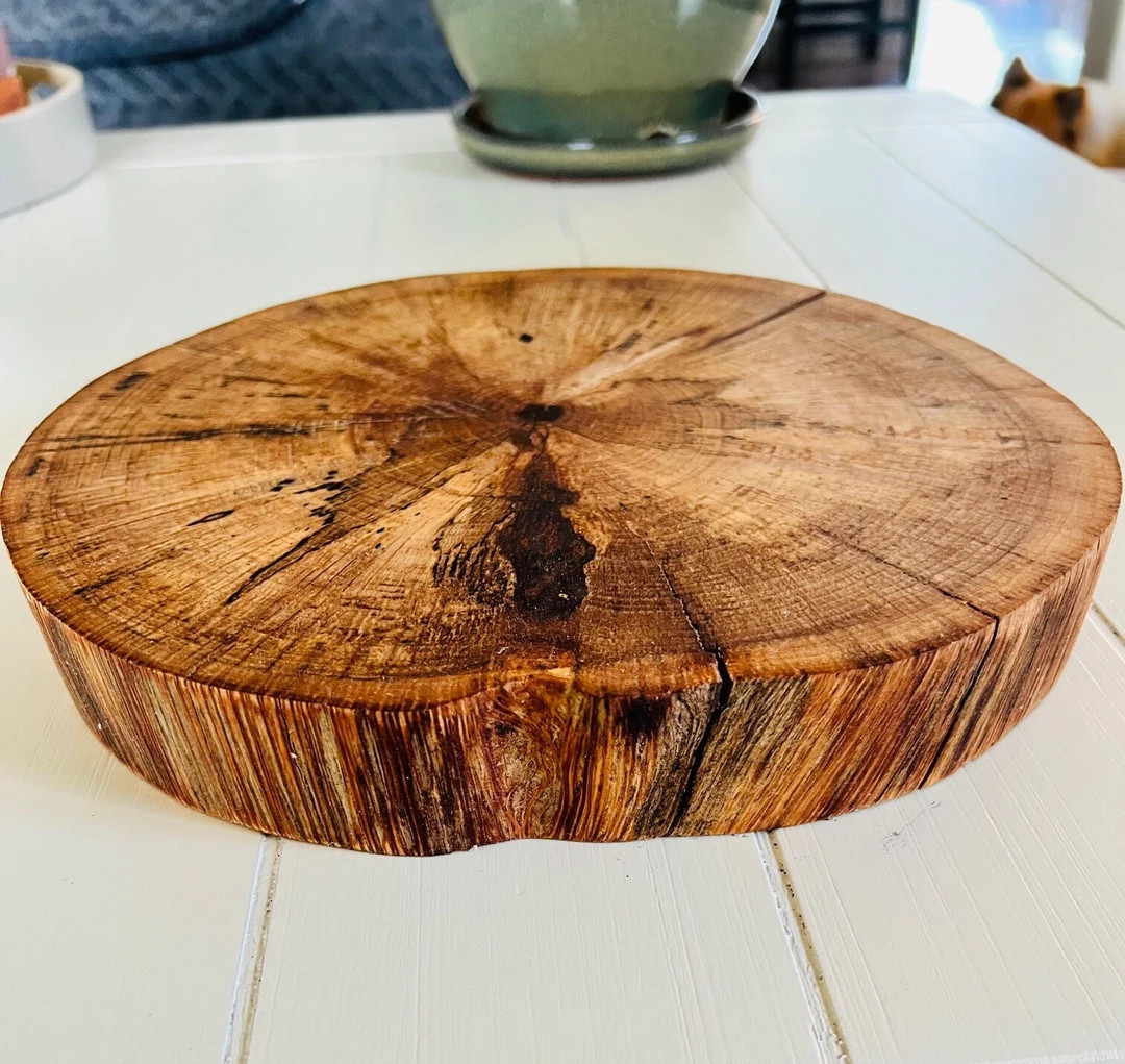 Spalted Mountain Maple Wood Round, Trivet, Slice, Stand, Candle Holder, Base, Cake Stand, Rare Fi... | Etsy (US)