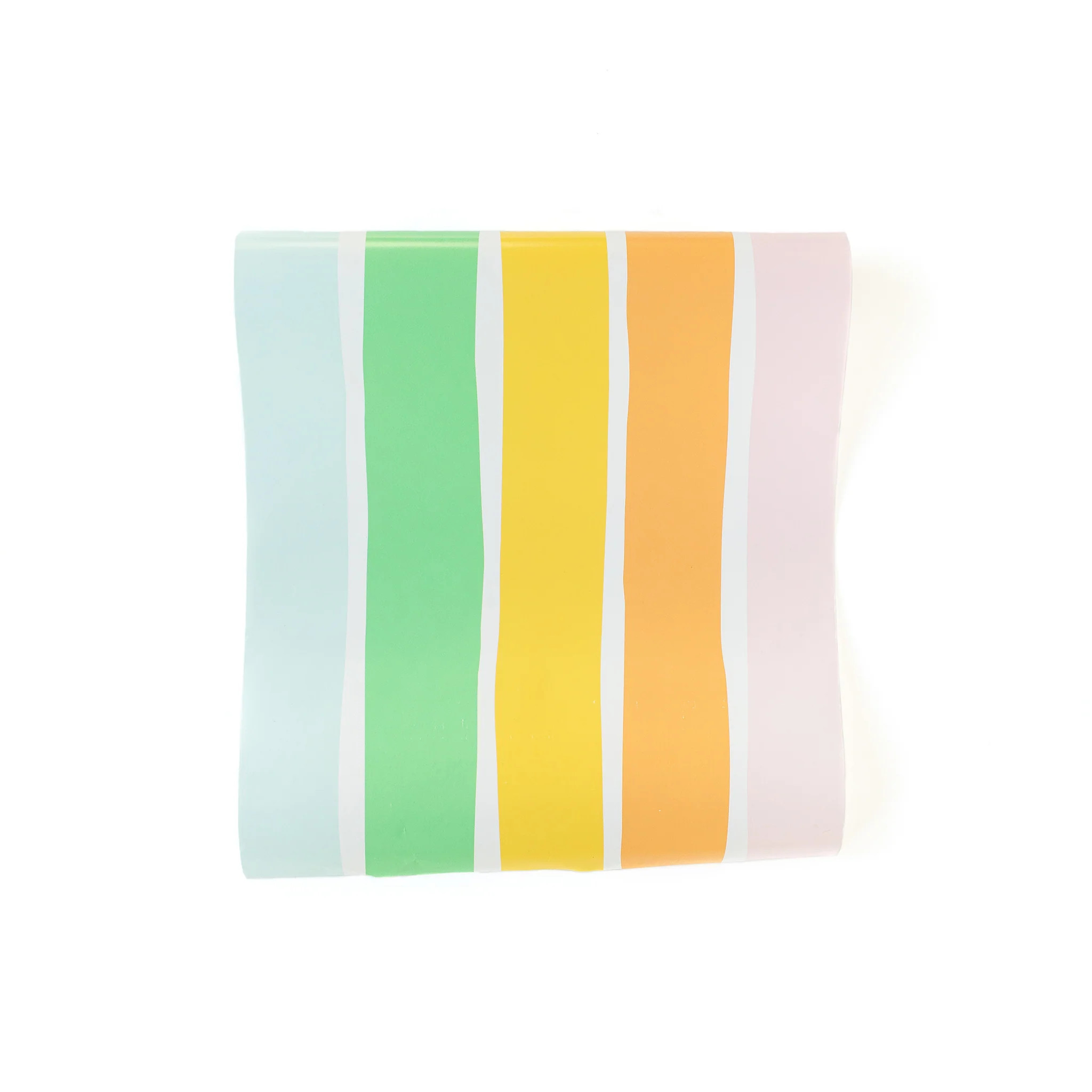 Pastel Rainbow Paper Table Runner | My Mind's Eye