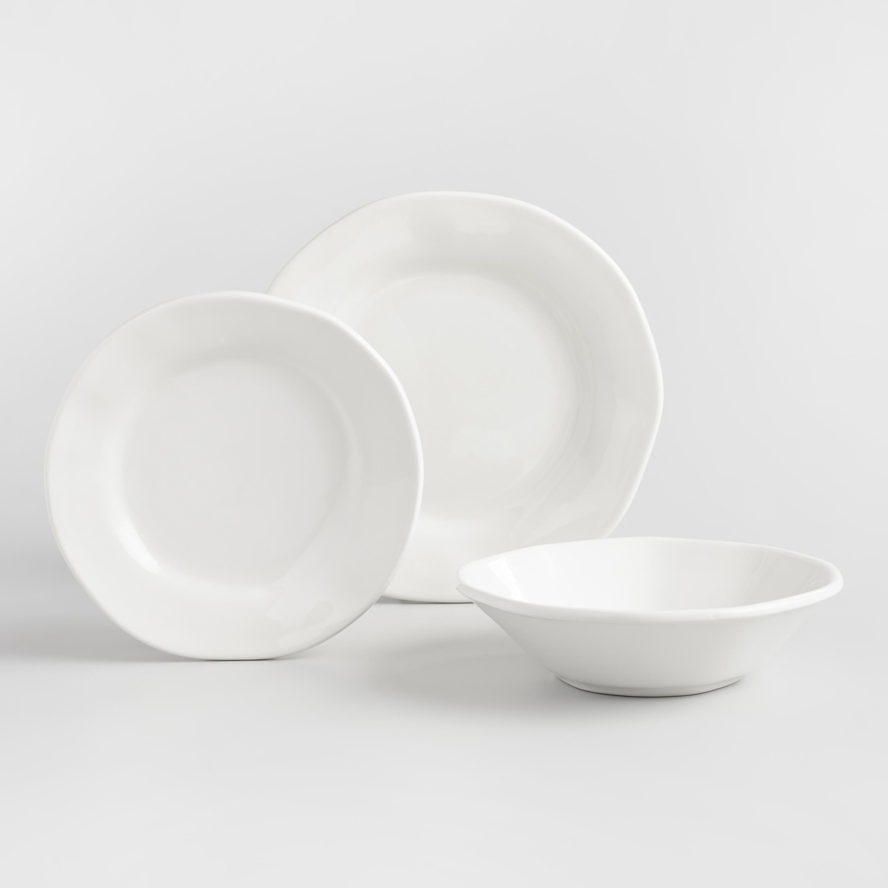 White Italian Organic Dinnerware Collection | World Market