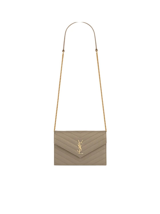 Saint Laurent Cassandre Envelope Chain Wallet | Senser US