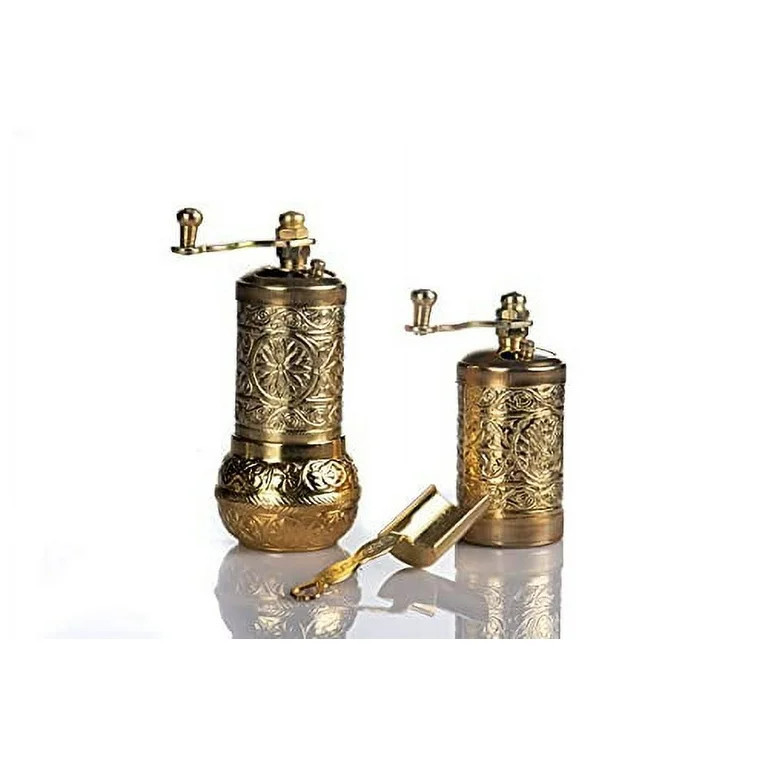 MOOGCO Gold Manual Pepper and Salt Grinder Set - Walmart.com | Walmart (US)