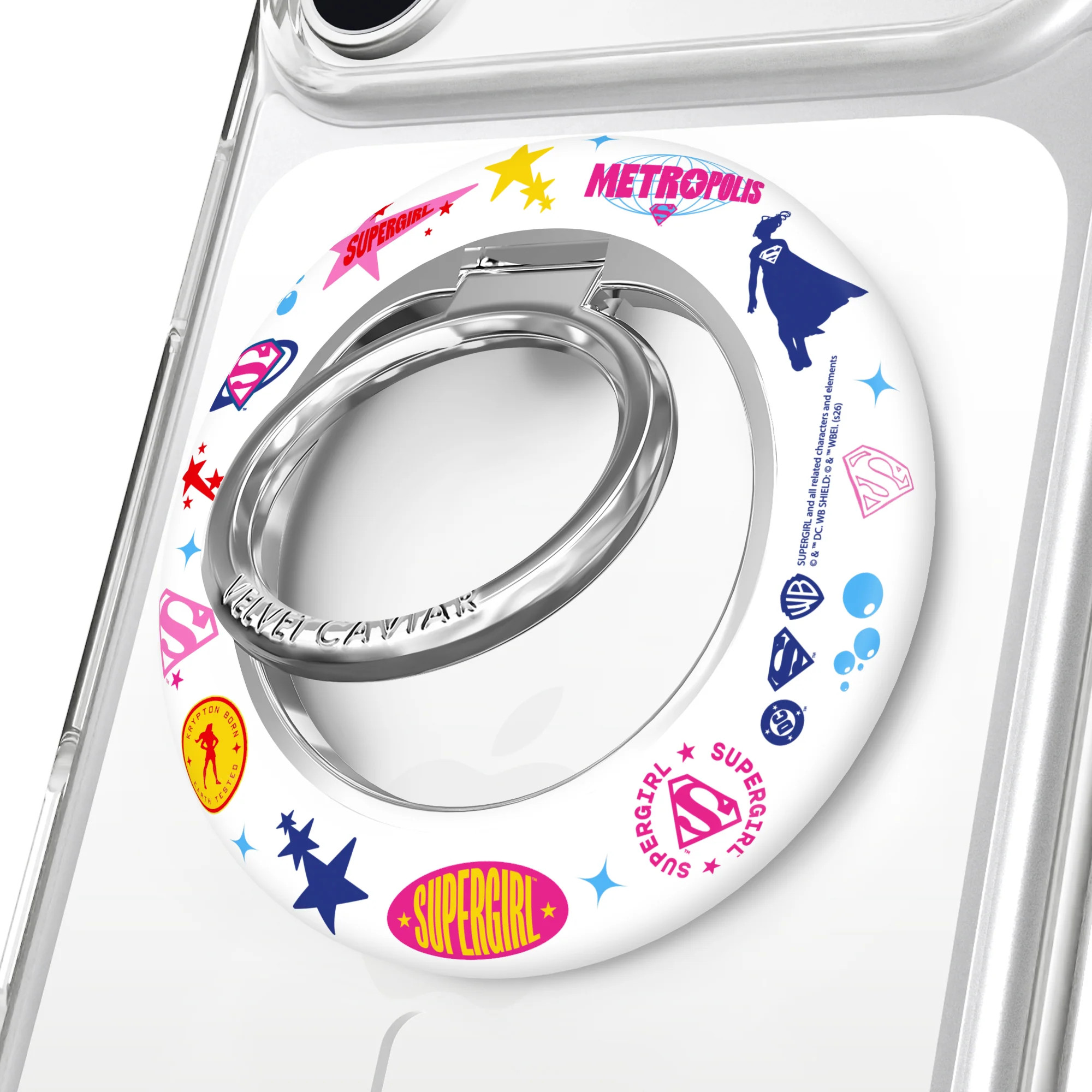 Supergirl Krypto MagSafe Grip Ring | Velvet Caviar