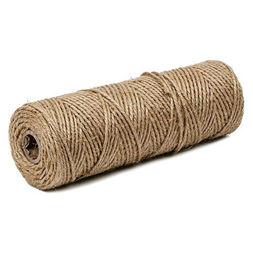 G2PLUS 100% Natural Hemp Cord Jute Rope Twine Roll for Arts & Crafts Gift Tags Wrapping DIY Decorati | Amazon (US)