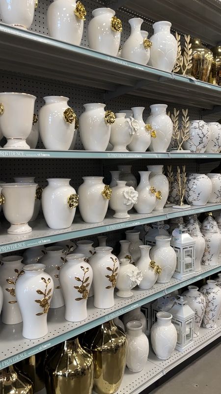 White and gold vases home decor new aruavks 

#LTKfindsunder50 #LTKsalealert #LTKhome