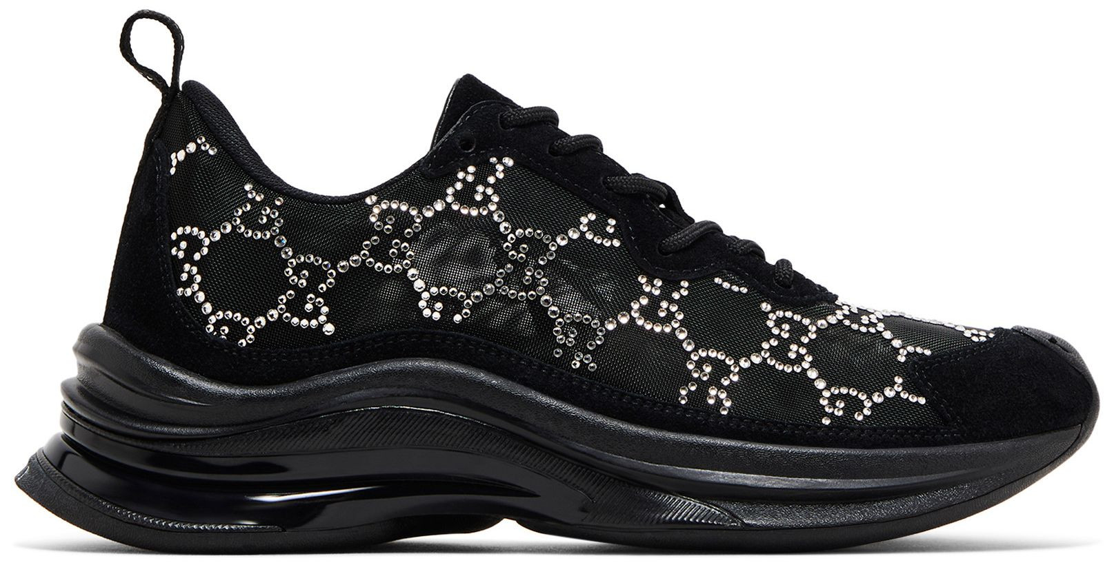 Buy Gucci Wmns Run Sneaker 'GG Crystal - Black' - 758088 FACG4 1099 | GOAT | GOAT