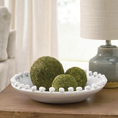 Ceramic Knobbed Decorative Bowl | Grandin Road