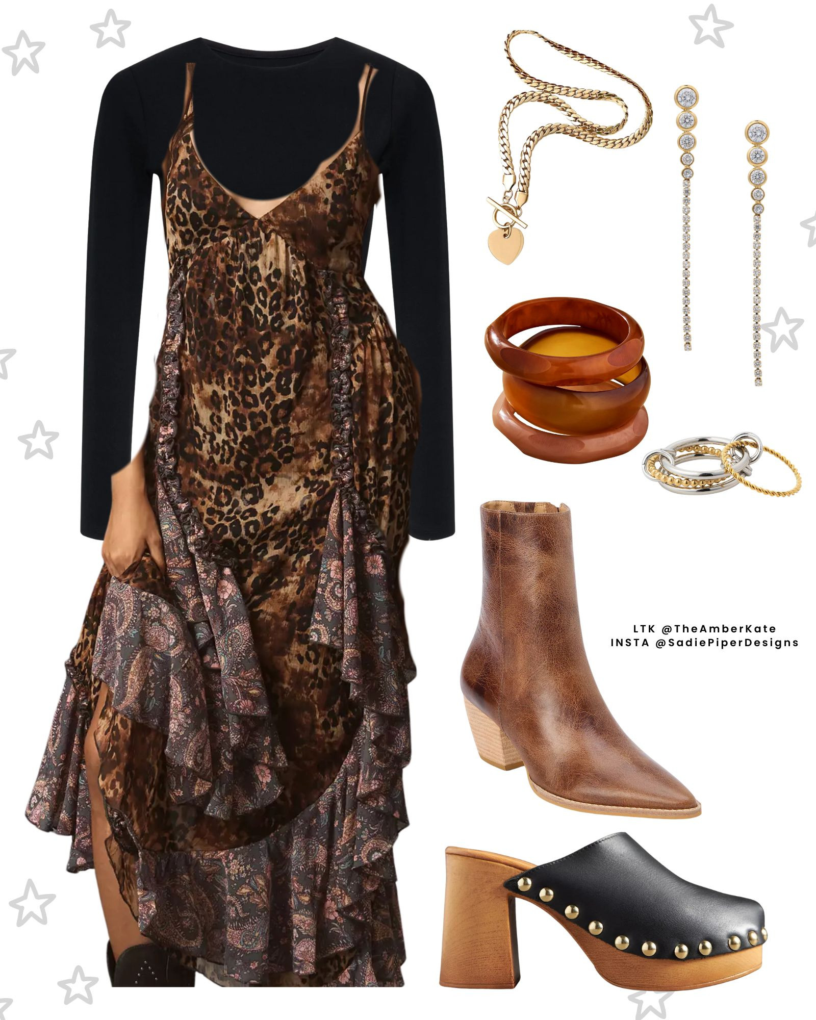 this anthropologie dress is giving 90s cheetah print dreamsss! perfect for fall outings and fall teacher outfit ideas! 

 

#LTKMidsize #LTKStyleTip #LTKWorkwear