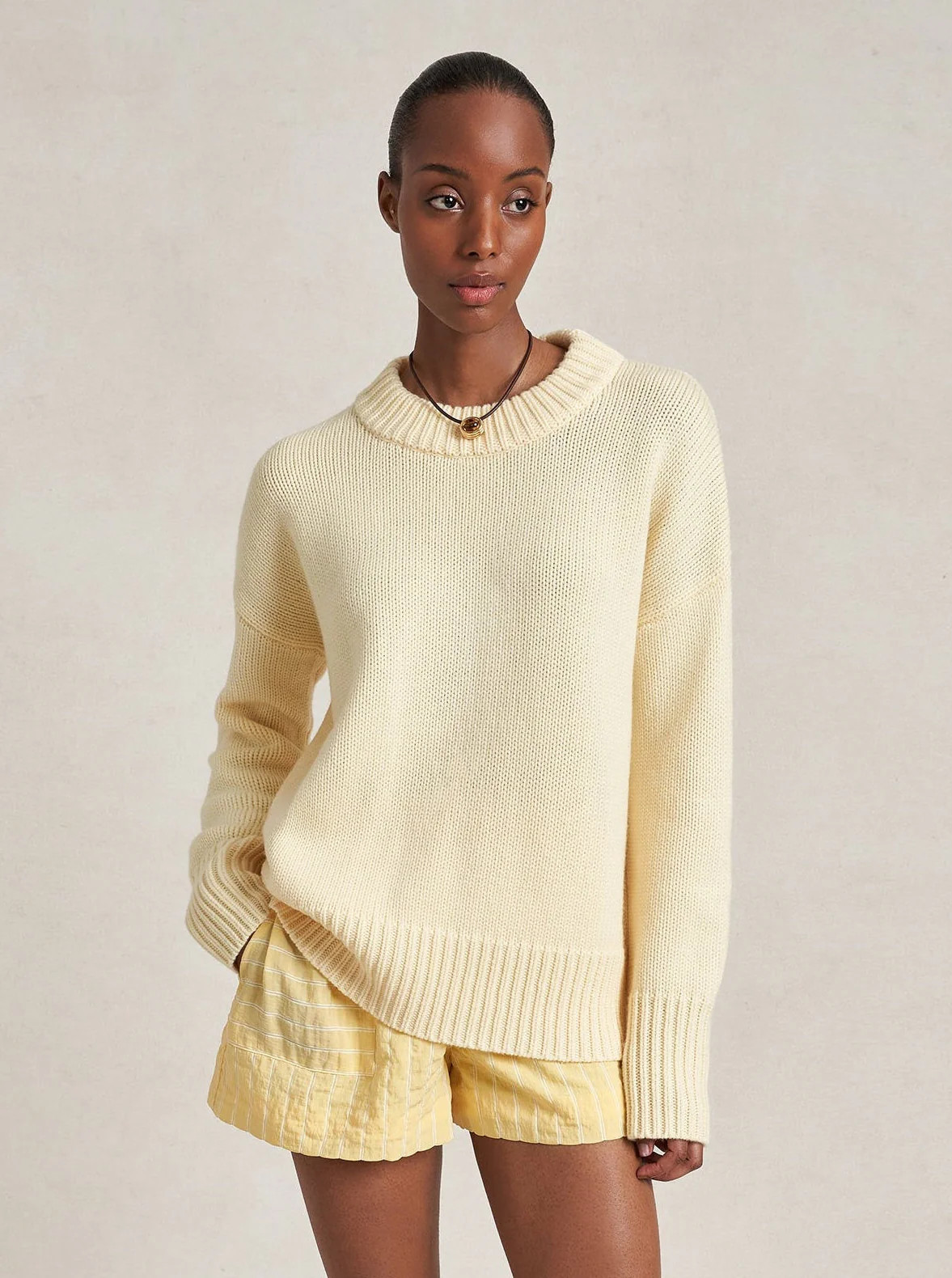 Solid Marin Sweater | La Ligne