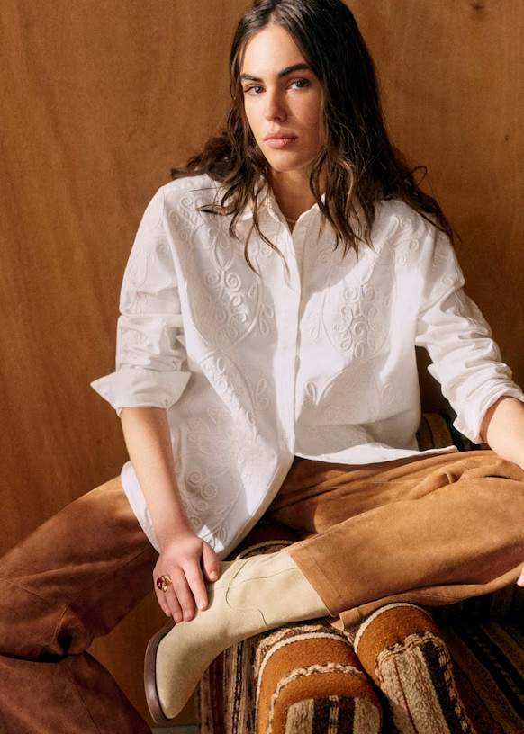 Maxy Shirt - Sézane x Lucia Vergara | Sezane Paris - US