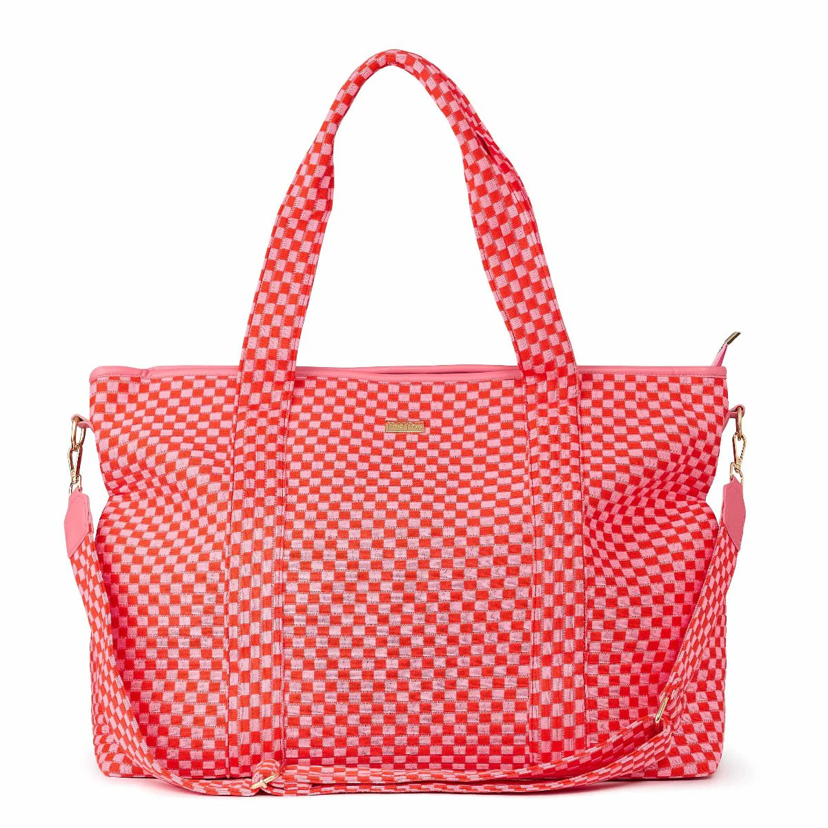 Checkered Weekender Duffel Bag | Packed Party