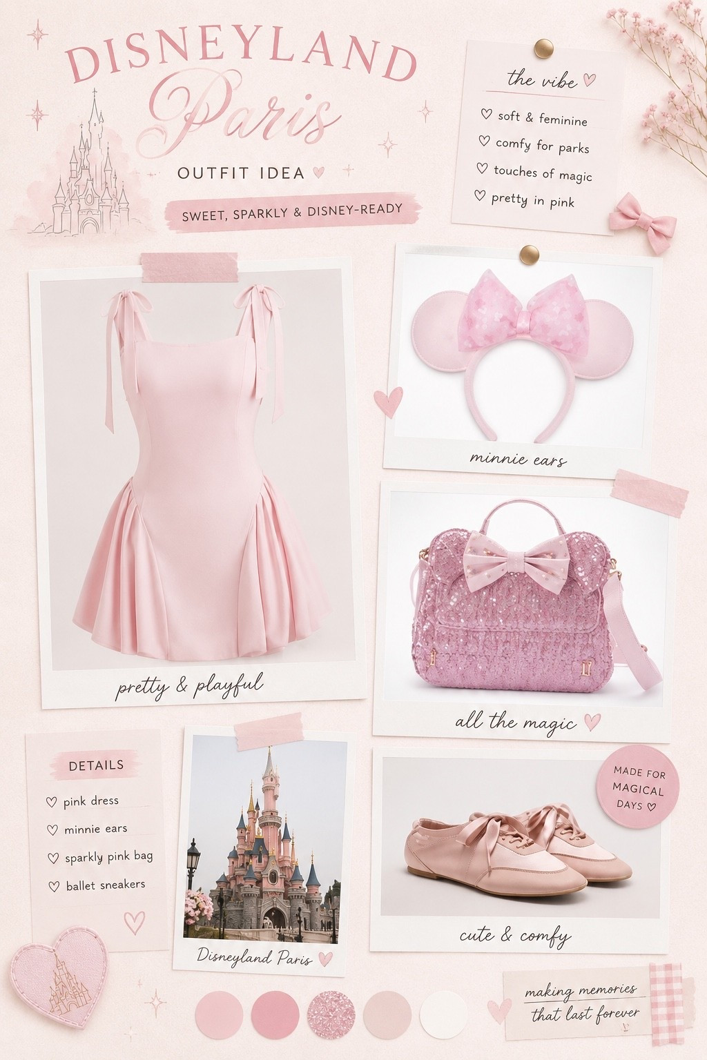 Blush pink outfits perfect for Disneyland Paris💕

#LTKootd #LTKPetite #LTKTravel