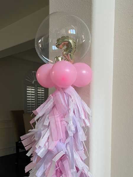 I made  this cute balloon arrangement for a sweet 3 year old. 
It was so easy to make, linked all the items I used to make it! 😉

#LTKkids #LTKbaby #LTKfamily