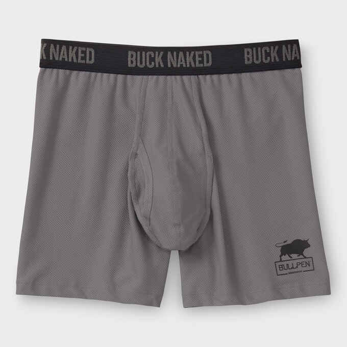 Men's Go Buck Naked Performance Bullpen Boxer Briefs | Duluth Trading Company