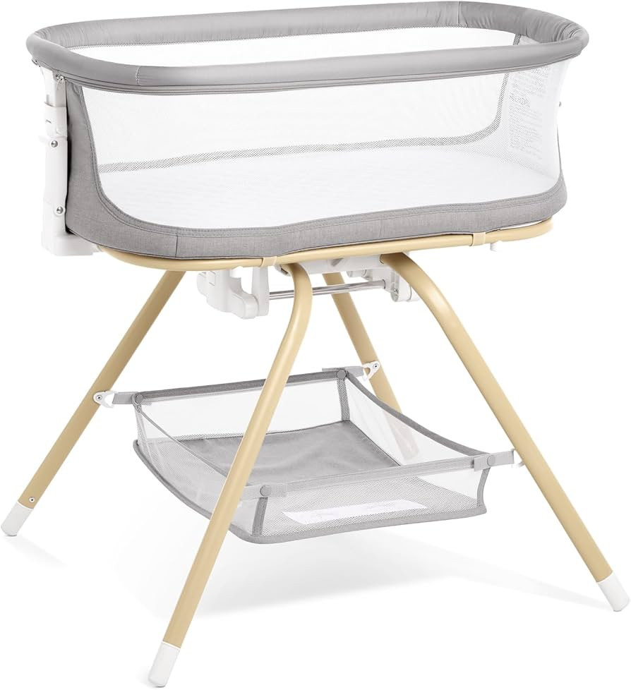 ANGELBLISS 3 in 1 Baby Bassinet, Rocking Bassinets Bedside Sleeper with Calming Motion, Portable ... | Amazon (US)