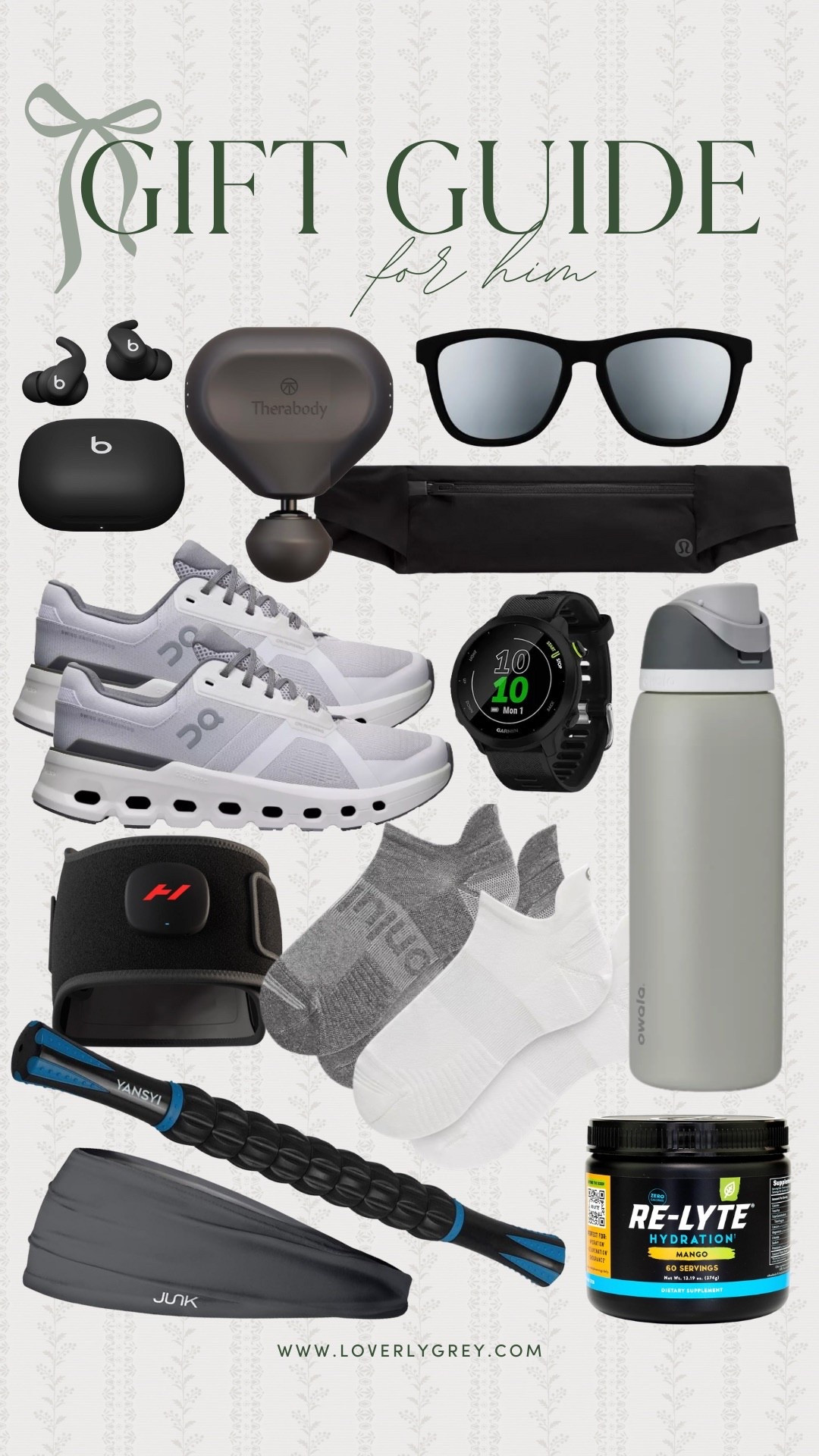 Gift ideas for your significant other if he loves to workout or run! So many great wellness gifts - Chris would love some of these!

Loverly Grey, gift ideas for him, gift ideas for boyfriend, gift ideas for husband, dad gift ideas, Christmas gift guide, fitness, active, runner gift ideas 

#LTKHoliday #LTKMens #LTKGiftGuide