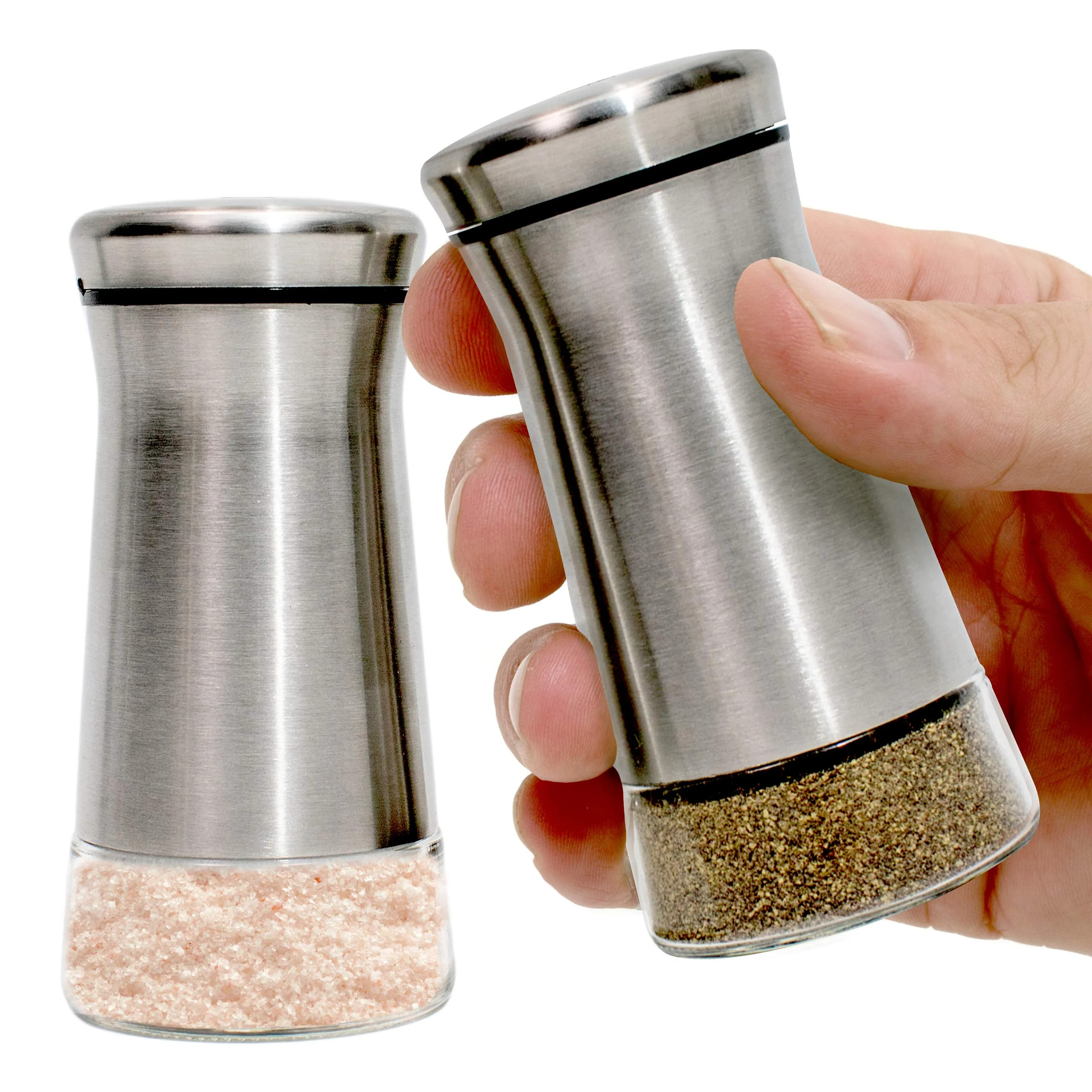Willow & Everett Premium Salt and Pepper Shakers with Adjustable Pour Holes | Walmart (US)