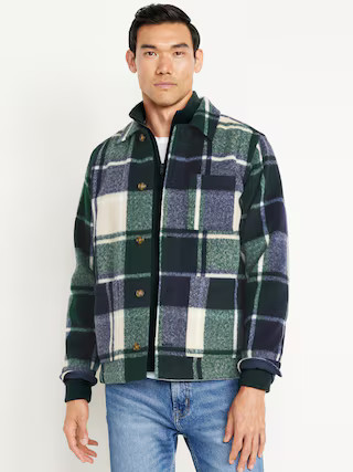 Plaid Chore Jacket | Old Navy (US)