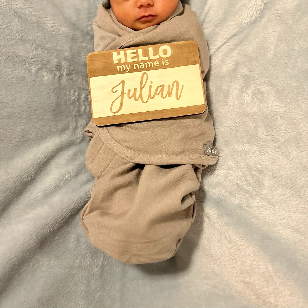 Hello My Name is Wooden Cutout / Birth Announcement /baby Name Announcement / Baby Shower Gift / ... | Etsy (US)