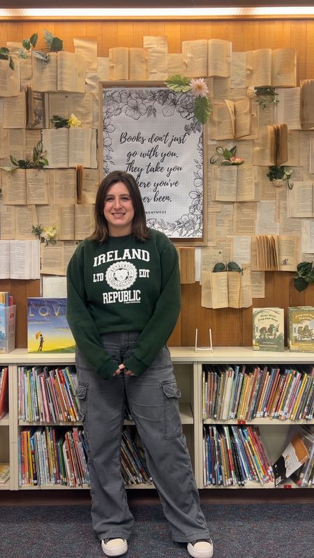 St. Patrick’s Day teacher outfit 
Sweatshirt from a gift shop in Dublin 


#LTKstyletip #LTKmidsize #LTKsalealert