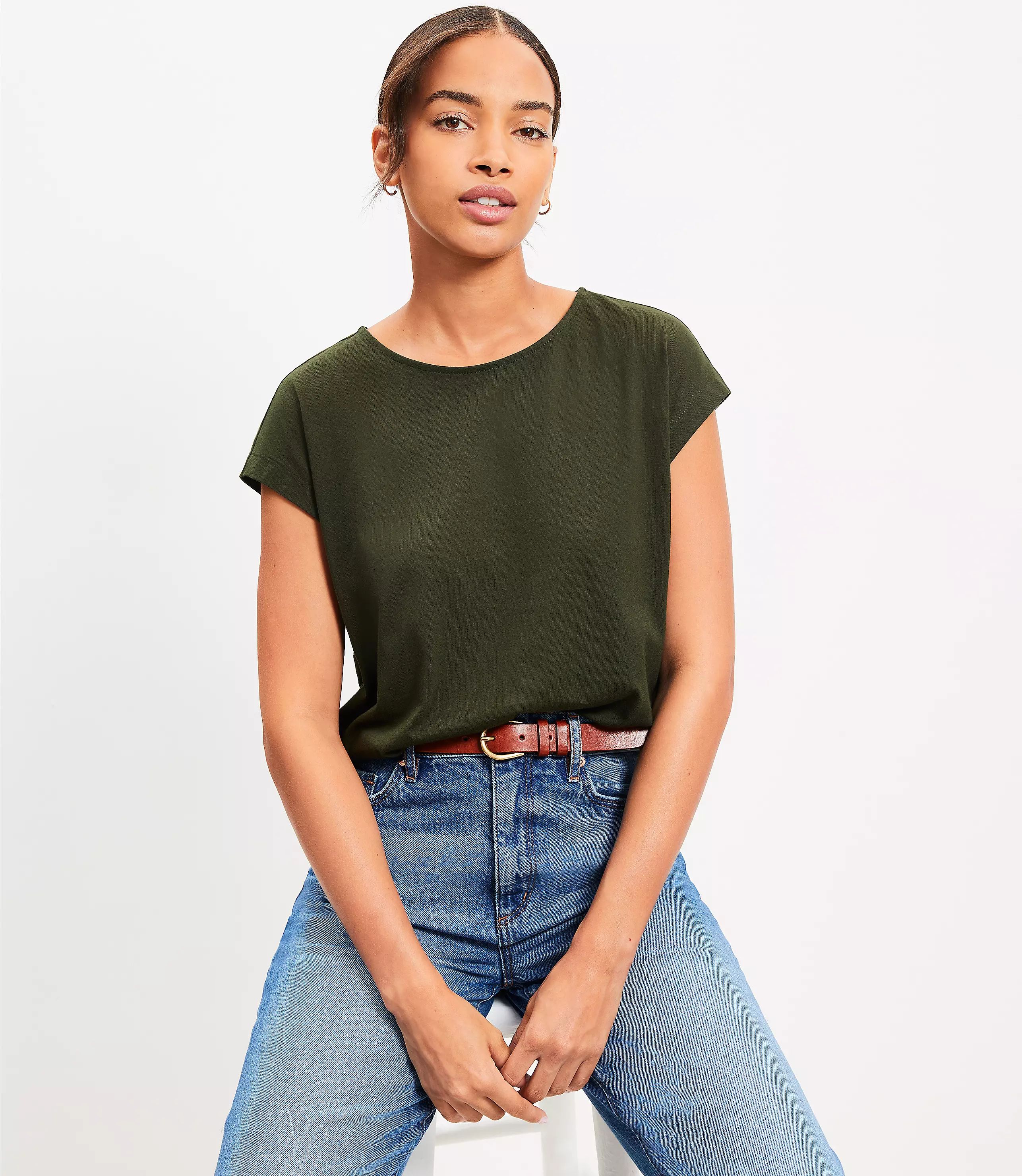 The Modern Wedge Tee | LOFT