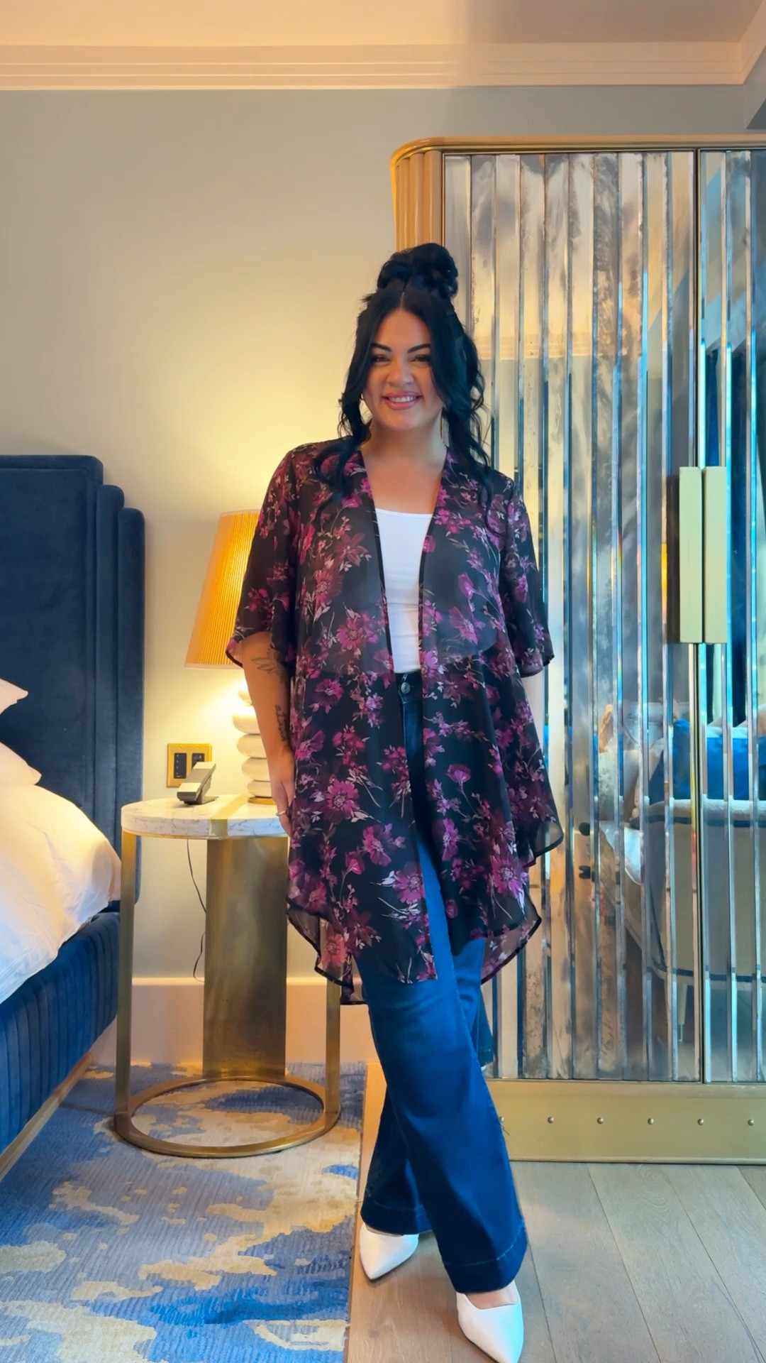 wearing a size 0 in all, 14 regular in the jeans and size 40C in the bras from @Torrid ! 🤍

#LTKgrwm #LTKootd #LTKPlusSize